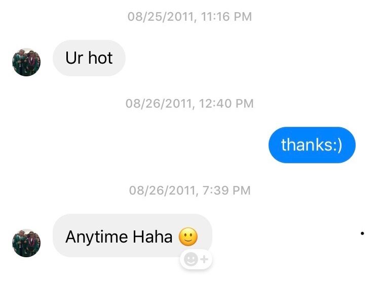 Picture of Love at first Facebook message