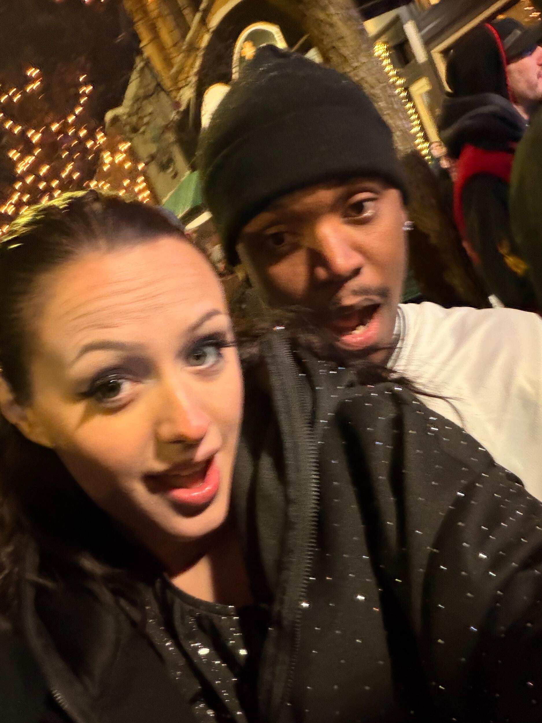 New year's eve in Traverse City, even got to watch the cherry ball drop!