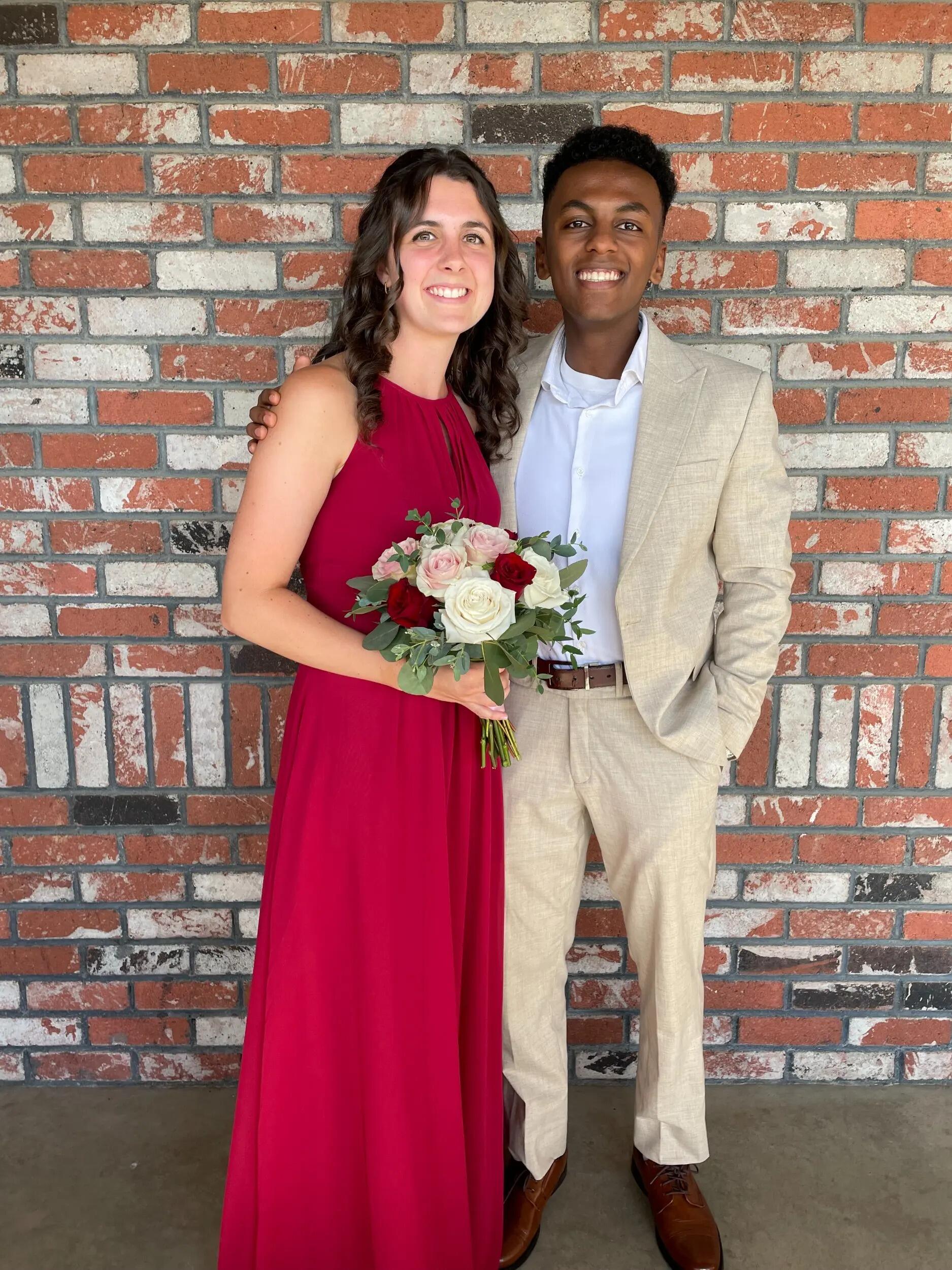 At my sister's wedding