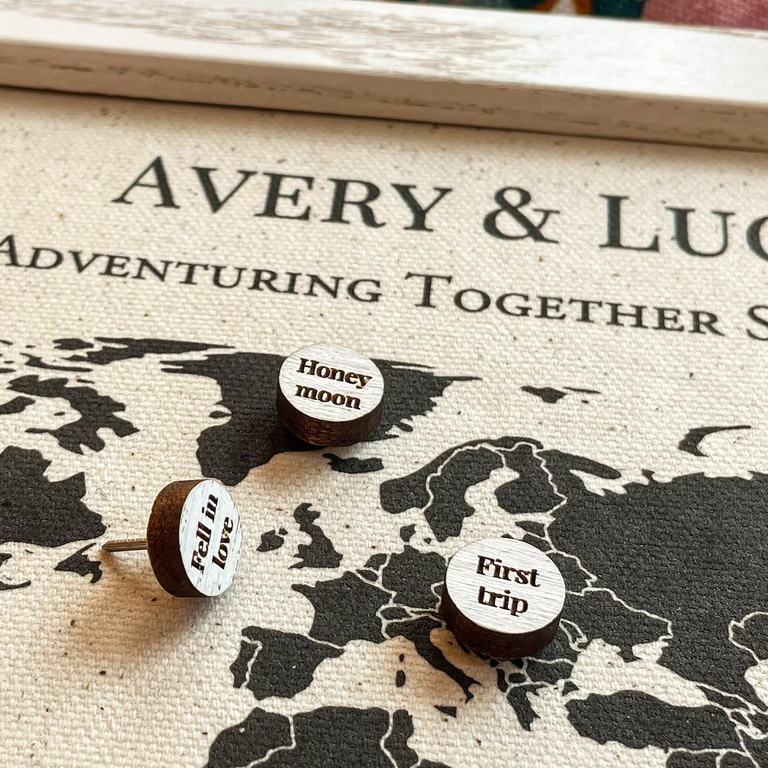 Custom Linen Map from PaperAnniversaryLove for your 12th wedding anniversary gift