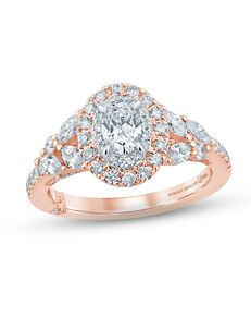 Kay Jewelers Glamorous Oval Cut Engagement Ring