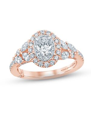 Kay Jewelers Glamorous Oval Cut Engagement Ring
