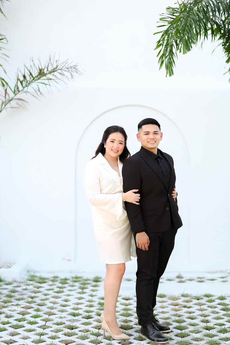 Evelyn & Jhon Louie Home Page Banner