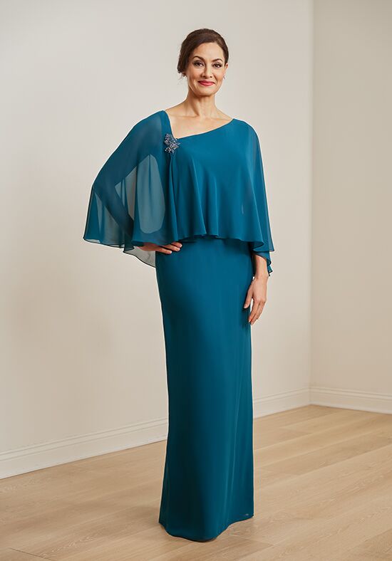 Jade Couture Mother of the Bride by Jasmine K248064 Blue Mother Of The Bride Dress - 1