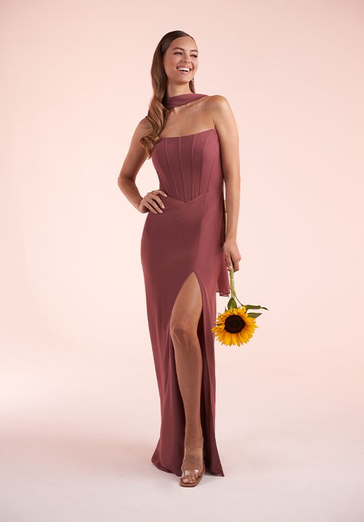 B2 Bridesmaids by Jasmine B273003 Off the Shoulder Bridesmaid Dress - 3