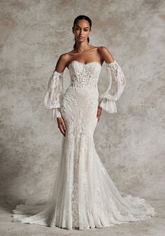 Justin Alexander Signature Yaren Fit-and-Flare Wedding Dress