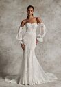 Justin Alexander Signature Yaren Fit-and-Flare Wedding Dress - thumbnail - 1