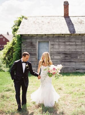 Monique Lhullier Mermaid Wedding Dress