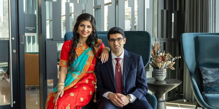 Bhavesh & Neha Home Page Banner