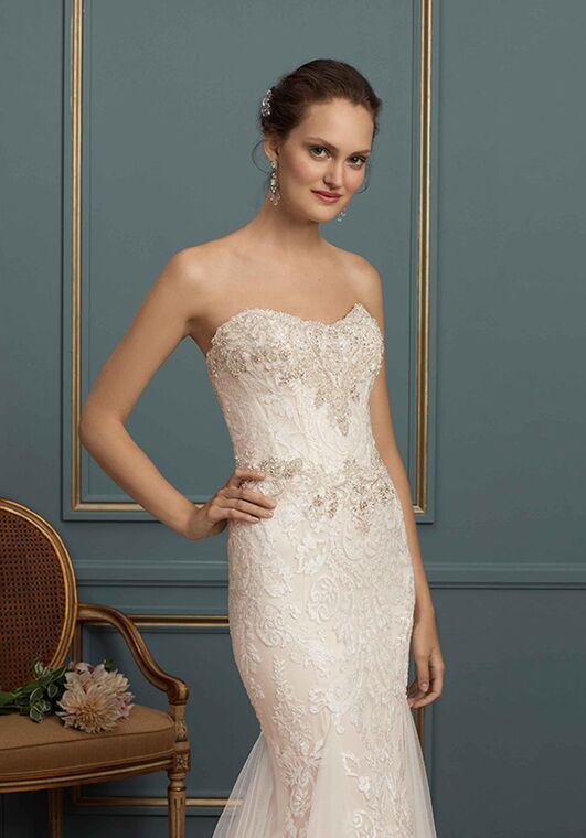 Amaré Couture C121 Nicolette Mermaid Wedding Dress - 4