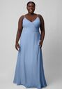 Kennedy Blue Reese V-Neck and Plunge Bridesmaid Dress - thumbnail - 4