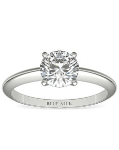 Blue Nile Round Cut Engagement Ring