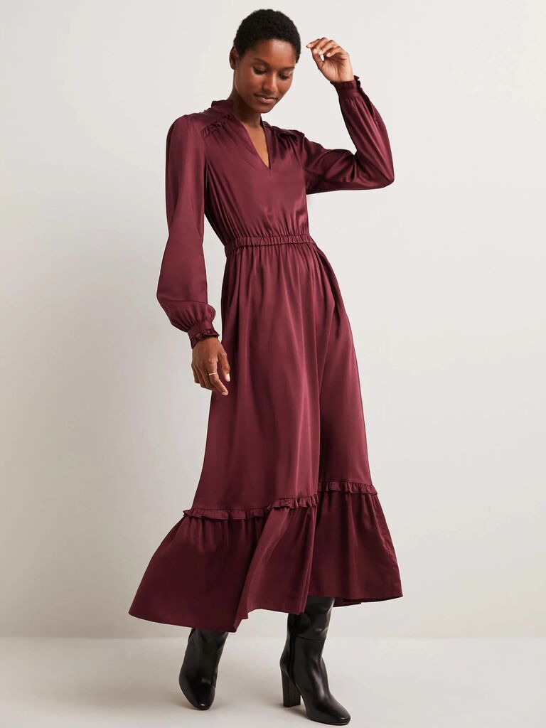 Cute Winter Dresses For Weddings | epicrally.co.uk