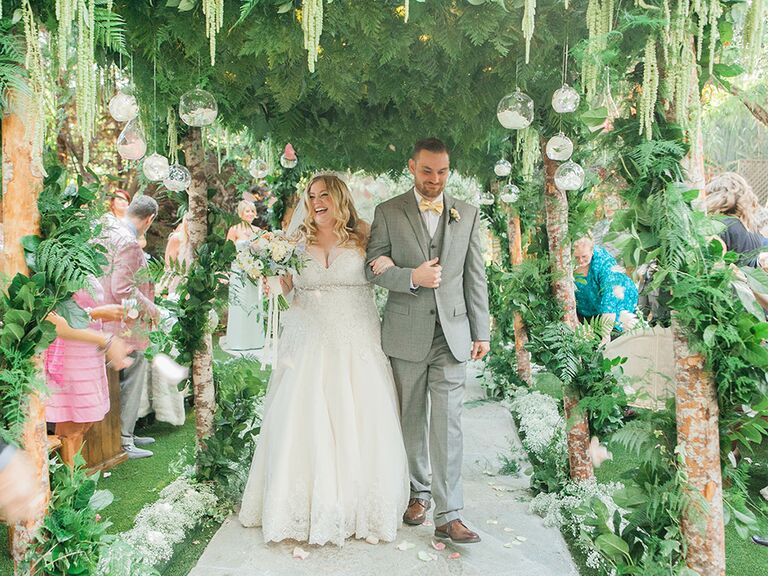 How To Create A Whimsical Garden Wedding Seating Display - Something  Turquoise