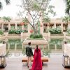 Jewel Tones Filled This Luxurious Beach Wedding in Mayakoba, Mexico