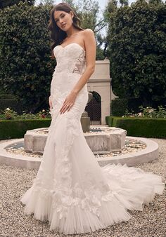 Casablanca Bridal 2552 Fit-and-Flare Wedding Dress