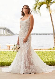 Christina Wu 15799 Fit-and-Flare Wedding Dress
