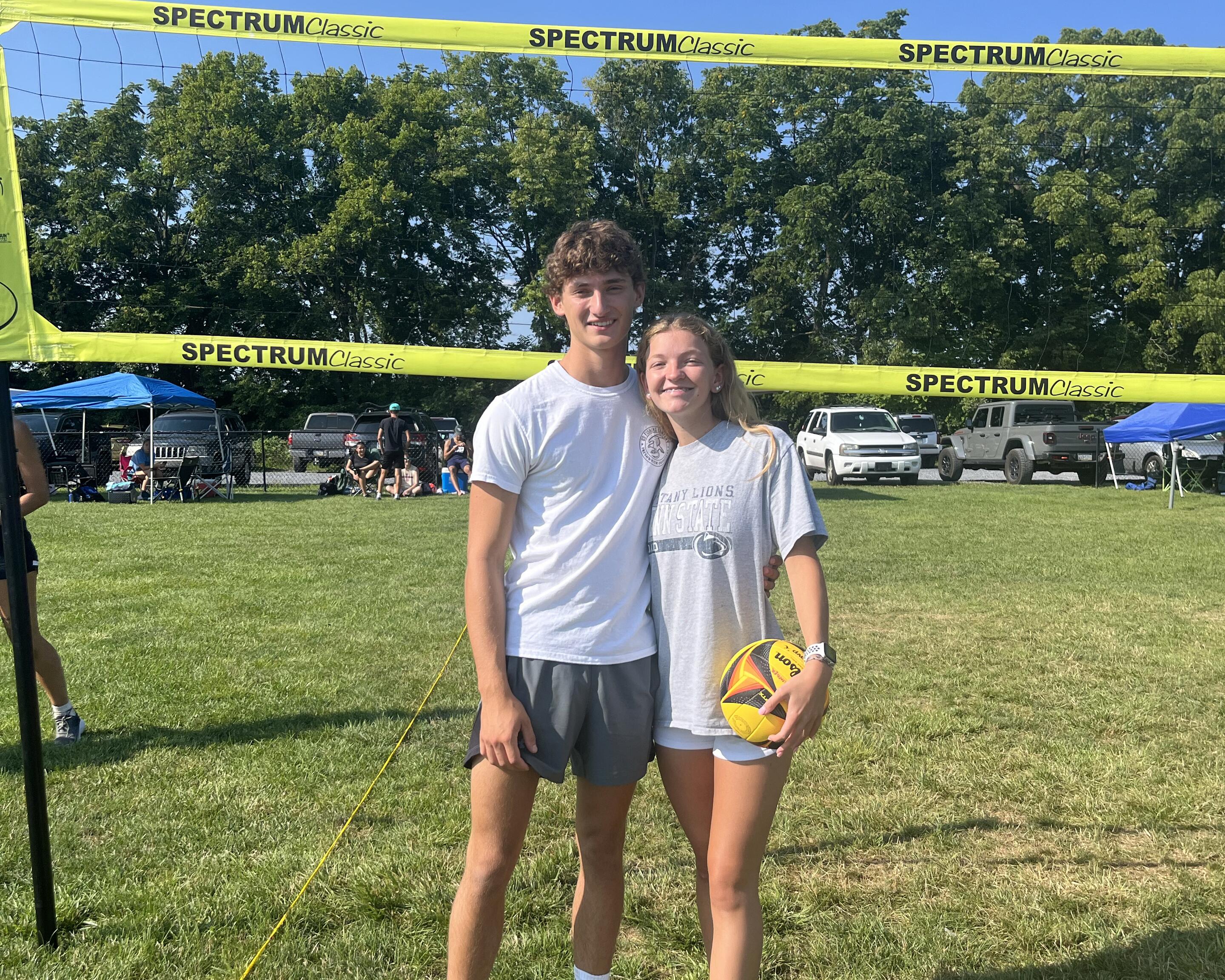 Picture of Nicks first volleyball tournament 