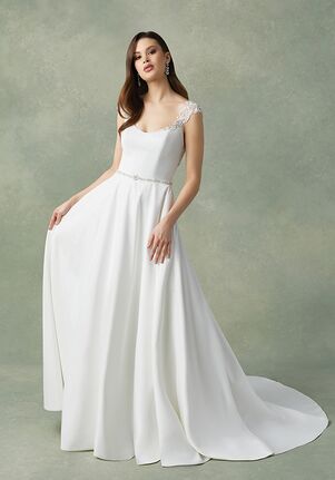 Justin Alexander Francesca A-Line Wedding Dress