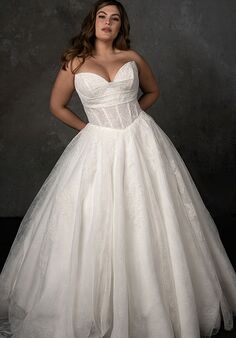 Essense of Australia D4270+ Ball Gown Wedding Dress