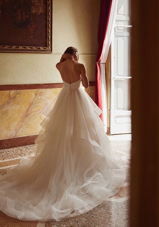 Justin Alexander Infinity Ball Gown Wedding Dress - 4