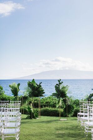 Tropical Waterfront Ceremony Site at Sheraton Maui Resort and Spa in Hawaii