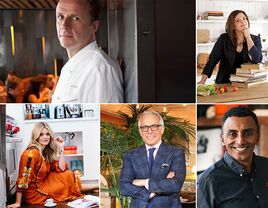 Marc Murphy, Daphne Oz, Alex Guarnaschelli, Marcus Samuelsson, Geoffrey Zakarian