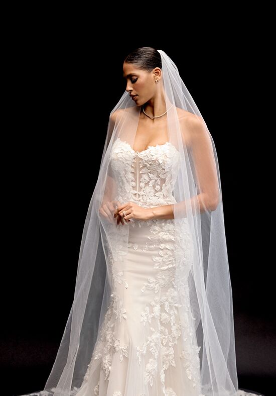 Justin Alexander Signature Nyx Fit-and-Flare Wedding Dress - 1