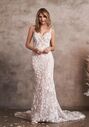 Lillian West 66224 Fit-and-Flare Wedding Dress - thumbnail - 6