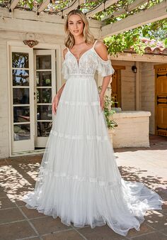 Jasmine Couture Jordan A-Line Wedding Dress