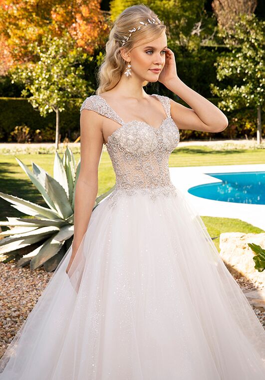 Casablanca Bridal 2374 Rosalie Ball Gown Wedding Dress - 5