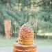 Simple Rustic Naked Cake