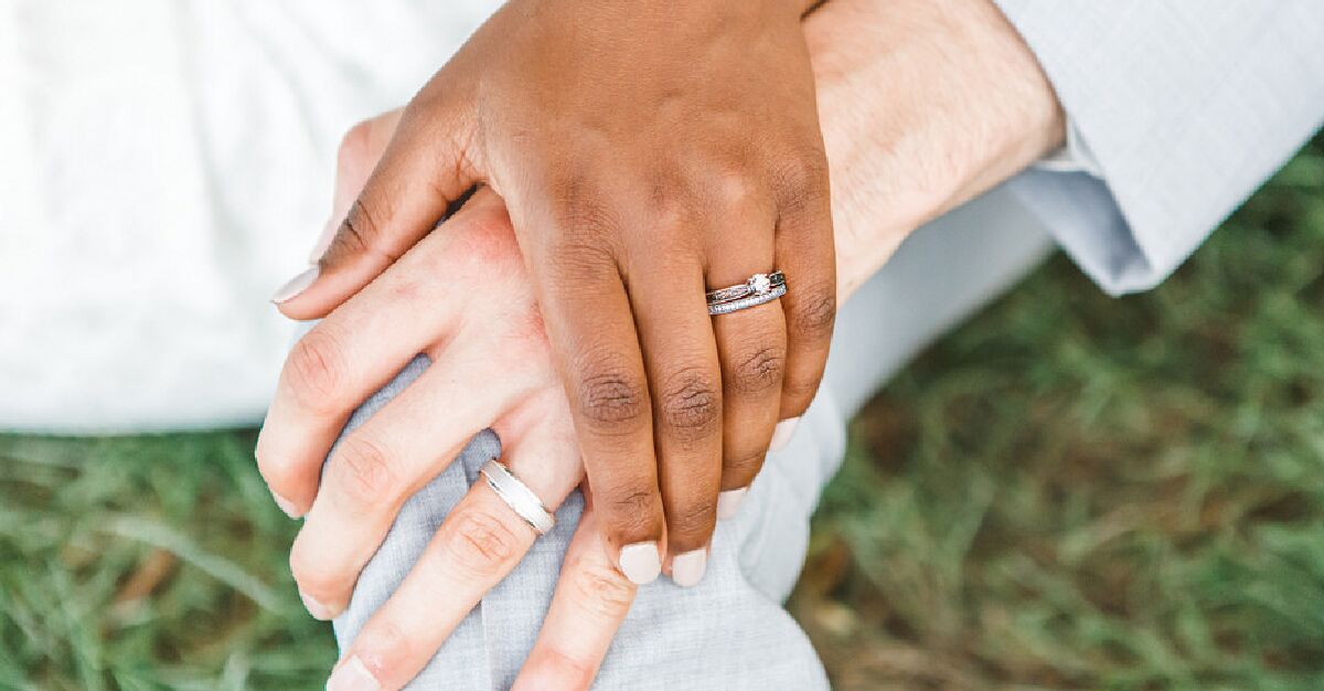 He Popped The Question Diamond Ring Sticker