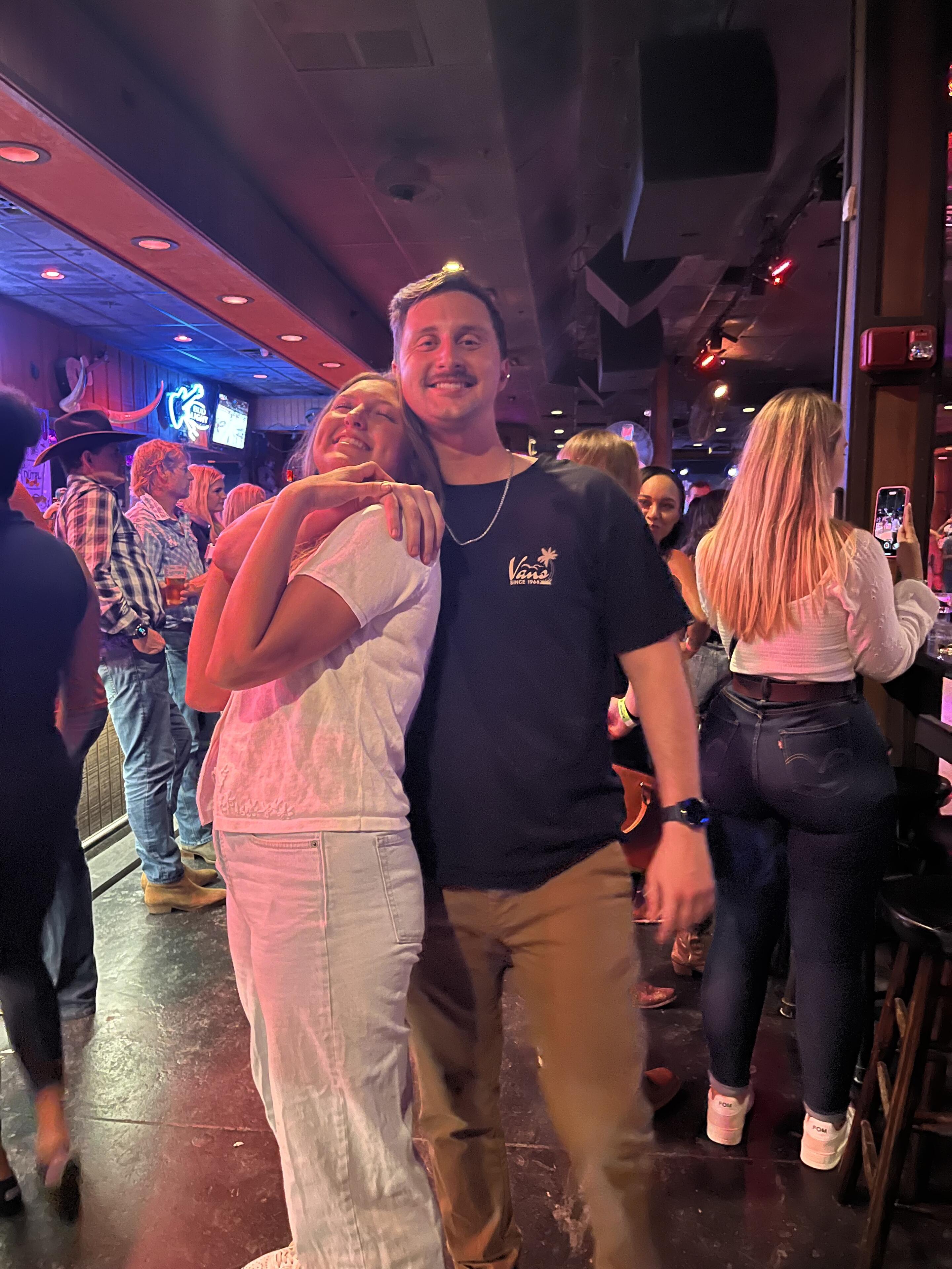 We made it a point to see each other almost every month, and FaceTimed quite often. In this photo, he met me in Little Rock and we flew to Fort Lauderdale where my Aunt Diane & her husband, Danny, and my cousins Grace (maid of honor) and Connor.