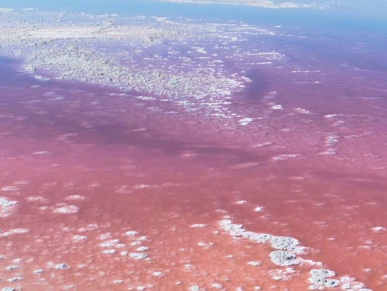 Picture of Pink Lake in Utah