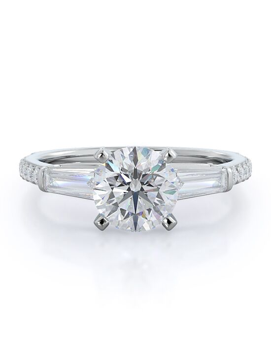 With Clarity Glamorous Princess, Asscher, Cushion, Emerald, Marquise, Pear, Radiant, Round, Oval Cut Engagement Ring - 1