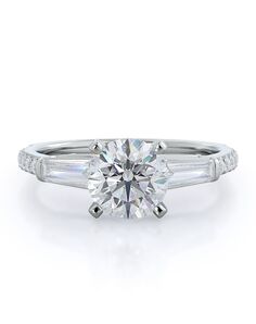 With Clarity Glamorous Princess, Asscher, Cushion, Emerald, Marquise, Pear, Radiant, Round, Oval Cut Engagement Ring