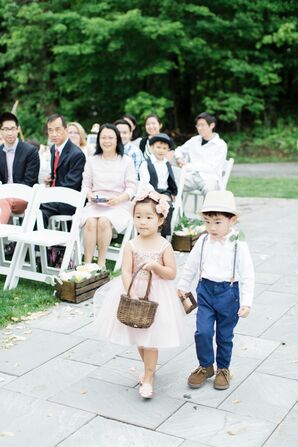 Glam Flower Girl, Casual Ring Bearer Processional