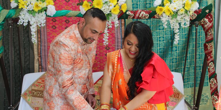 Meha & Yatish Home Page Banner