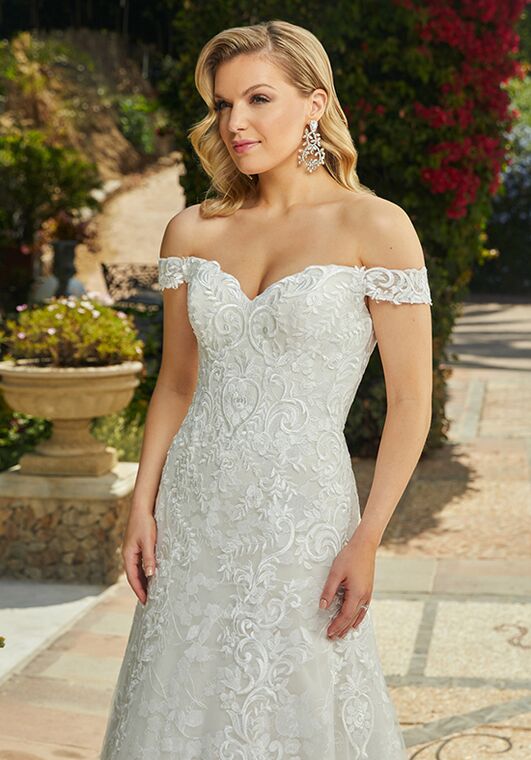 Casablanca Bridal 2411 Quinn A-Line Wedding Dress - 3