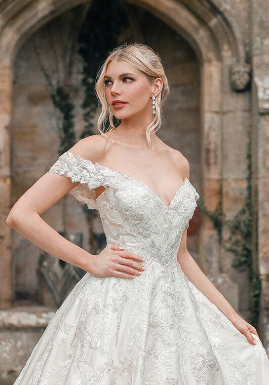 Disney Fairy Tale Weddings D323 - Cinderella Wedding Dress | The Knot