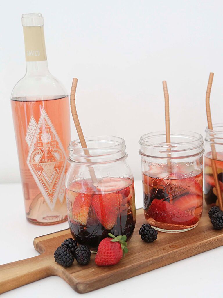 Easy rosé sangria recipe