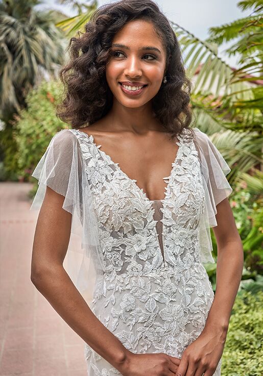 Jasmine Couture T242015 Fit-and-Flare Wedding Dress - 5
