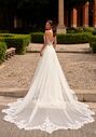 Val Stefani Amada Mermaid and Trumpet Wedding Dress - thumbnail - 3