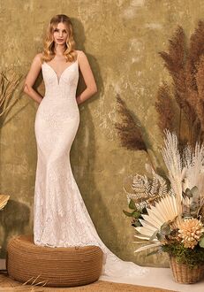 Simply Val Stefani Lotus Mermaid Wedding Dress