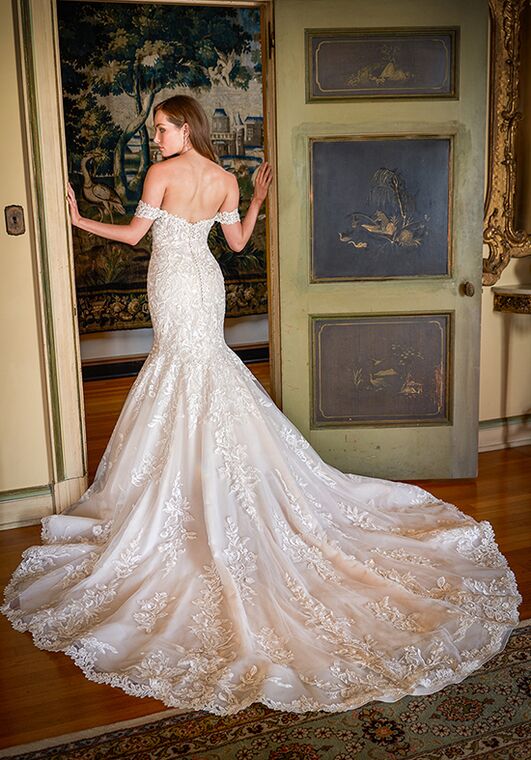 Jasmine Couture T222058 Mermaid Wedding Dress - 4