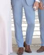 BLACKTIE METRO Cornflower Wedding Suit Blue Tuxedo - thumbnail - 4