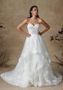 Justin Alexander Gillian Ball Gown Wedding Dress - thumbnail - 1