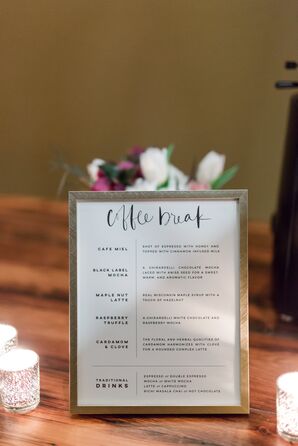 Coffee Bar With Wisconsin Extras