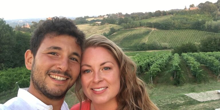 Maria  & Matteo  Home Page Banner
